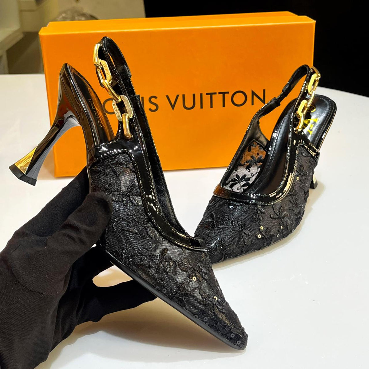 Louis Vuitton Heels- Box Packing