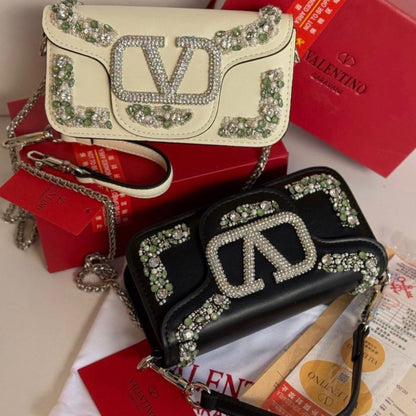 Valentino Garavani Locò Small Shoulder Bag- Box Packing