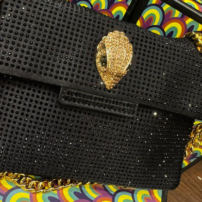 Kurt Geiger London Mini Crystal Kensington Bag Box Packing