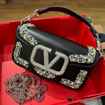 Valentino Garavani Locò Small Shoulder Bag- Box Packing