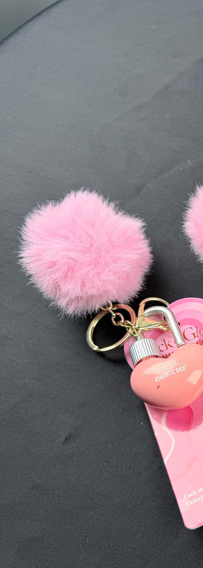 Romantic Rain Lock Style Lip Gloss - Blush Pink