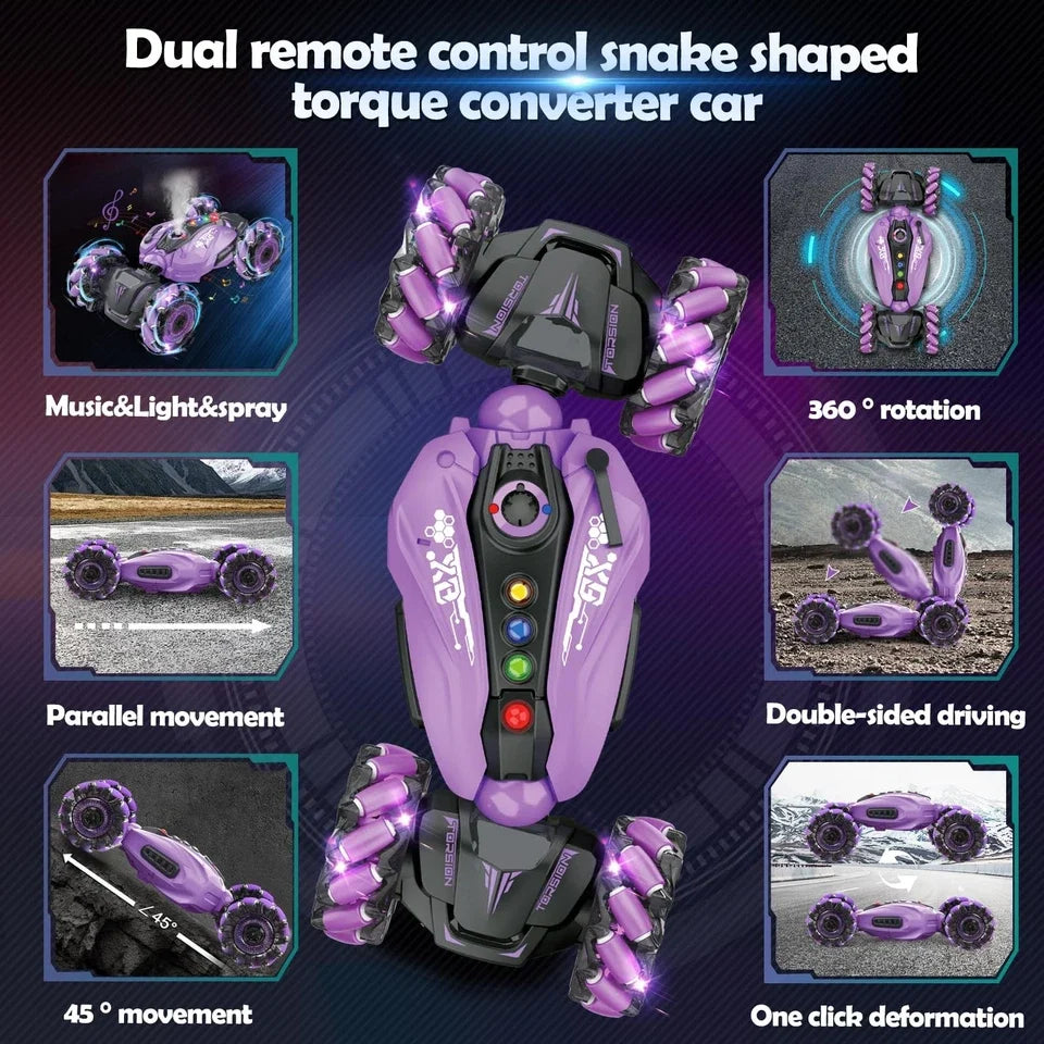 Remote Control Stunt Car With Smoke Effect And Light And Sound