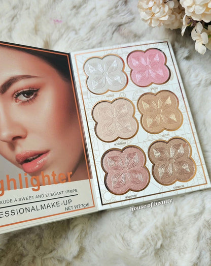 SHEGLAM 6 Fold All In One Makeup Book Palette - 2026 Version