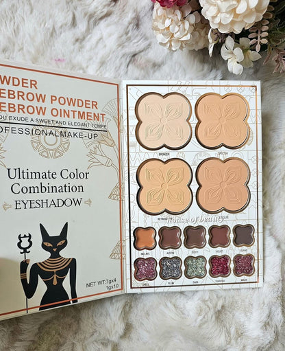 SHEGLAM 6 Fold All In One Makeup Book Palette - 2026 Version