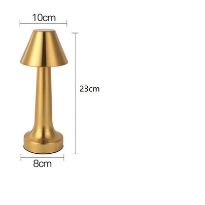 SleekAura Touch Table Lamp – Modern Rechargeable Lamp