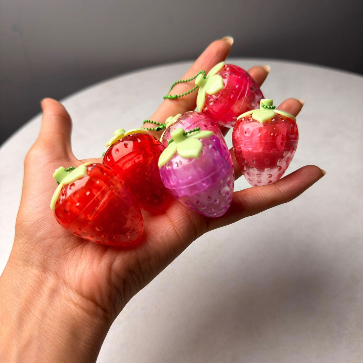 Strawberry lip balm