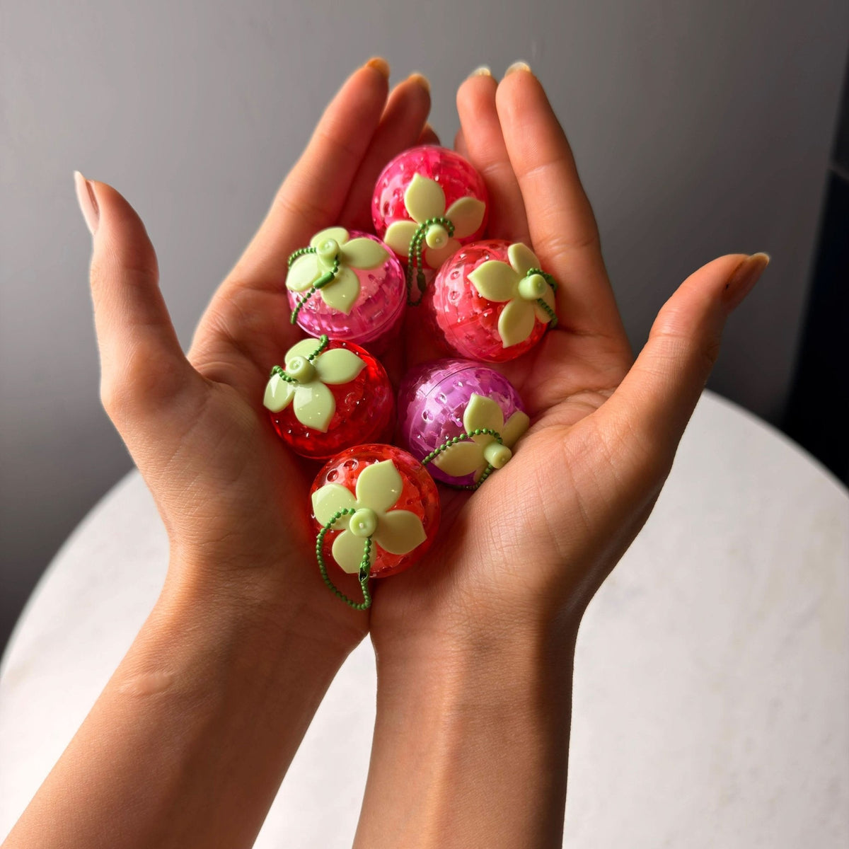 Strawberry lip balm