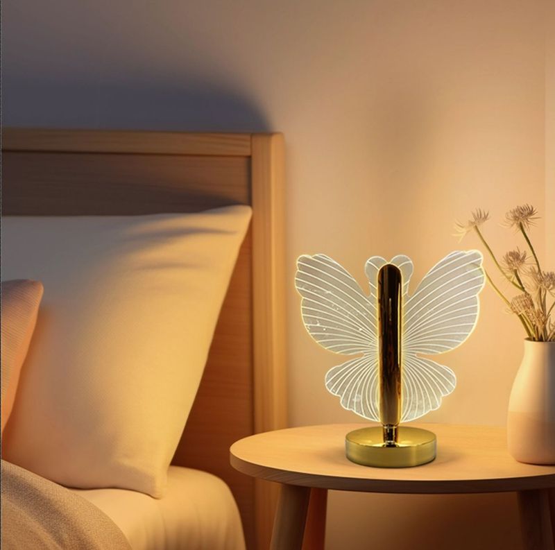 Touch Butterfly LED Table Lamp – Elegant Decorative Ambient Light