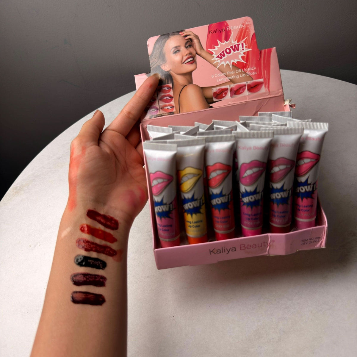 Wow peel off lipstick