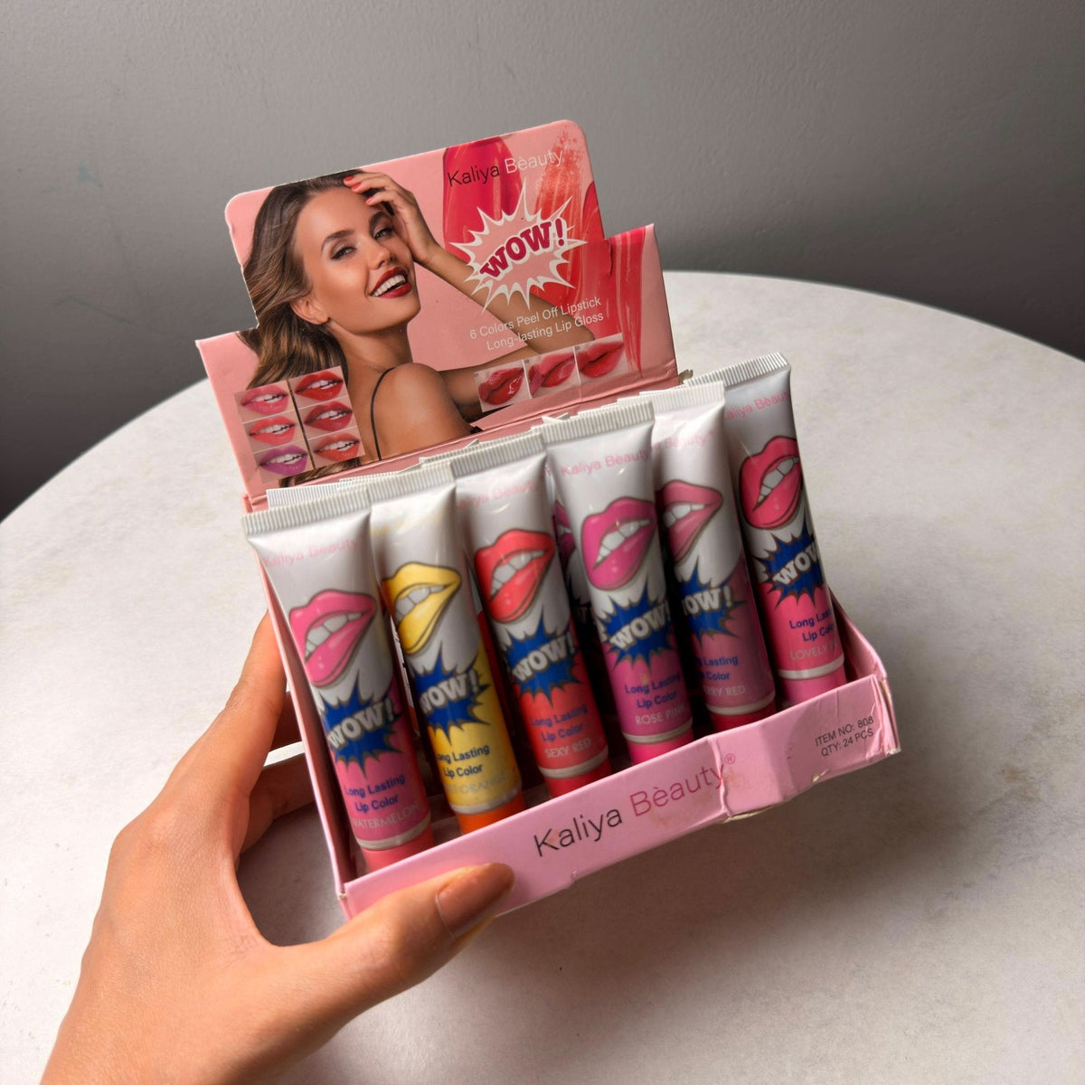 Wow peel off lipstick